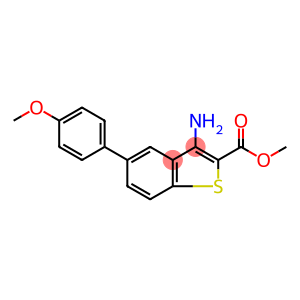 Methyl 3-amino-5-(4-methoxyphenyl)benzo[b]thiophene-2-carboxylate