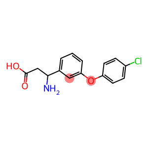 3-AMINO-3-[3-(4-CHLORO-PHENOXY)-PHENYL]-PROPIONIC ACID