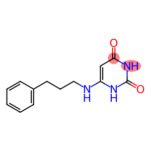 2,4(1H,3H)-Pyrimidinedione, 6-[(3-phenylpropyl)amino]-