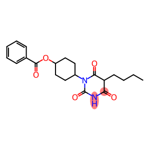 1-(4-Benzoyloxycyclohexyl)-5-butylbarbituric acid