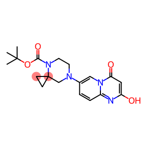 4,7-Diazaspiro[2.5]octane-4-carboxylic acid, 7-(2-hydroxy-4-oxo-4H-pyrido[1,2-a]pyrimidin-7-yl)-, 1,1-dimethylethyl ester