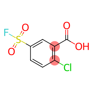 2-CHLORO-5-(FLUOROSULFONYL)BENZOIC ACID