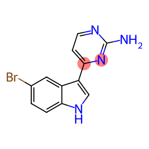 4-(5-bromo-1H-indol-3-yl)pyrimidin-2-amine