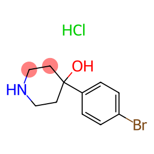 4-Piperidinol, 4-(4-bromophenyl)-, hydrochloride (1:1)