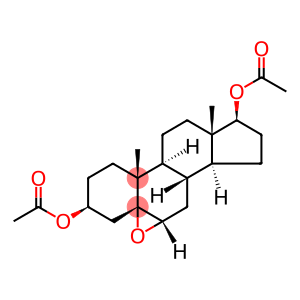 Androstane-3,17-diol, 5,6-epoxy-, 3,17-diacetate, (3β,5α,6α,17β)-