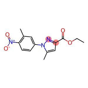 5-Methyl-1-(3-methyl-4-nitro-phenyl)-1H-pyrazole-3-carboxylic acid ethyl ester