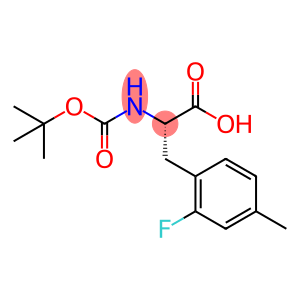 (2S)-3-(2-fluoro-4-methylphenyl)-2-[(2-methylpropan-2-yl)oxycarbonylamino]propanoic acid