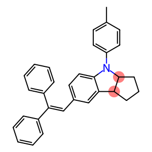 7-(2,2-二苯基乙烯基)-1,2,3,3A,4,8B-六氢-4-(4-甲基苯基)-环戊丙[B]吲哚