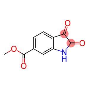 1H-Indole-6-carboxylic acid, 2,3-dihydro-2,3-dioxo-, methyl ester