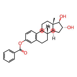 Estra-1,3,5(10)-triene-3,16,17-triol, 3-benzoate, (16α,17β)- (9CI)