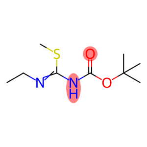 Carbamic acid, [(ethylamino)(methylthio)methylene]-, 1,1-dimethylethyl ester