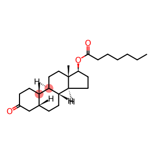 (5R,8R,9S,10S,13S,14S,17S)-10,13-Dimethyl-3-oxohexadecahydro-1H-cyclopenta[a]phenanthren-17-yl heptanoate