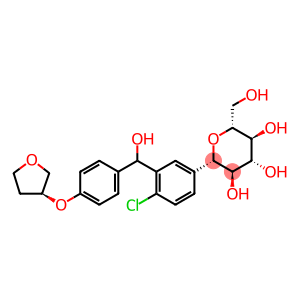 (2S,3R,4R,5S,6R)-2-(4-chloro-3-(hydroxy(4-(((S)-tetrahydrofuran-3-yl)oxy)phenyl)methyl)phenyl)-6-(hydroxymethyl)tetrahydro-2H-pyran-3,4,5-triol