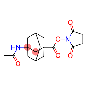 2,5-dioxopyrrolidin-1-yl-3-acetamidoadamantane-1-carboxylate