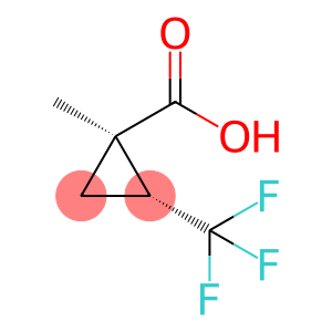 rac-(1R,2R)-1-methyl-2-(trifluoromethyl)cyclopropane-1-carboxylic acid