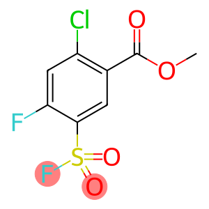 2-氯-4-氟-5-(氟磺酰基)苯甲酸甲酯