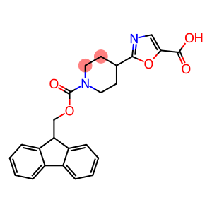 2-[1-(9H-Fluoren-9-ylmethoxycarbonyl)piperidin-4-yl]-1,3-oxazole-5-carboxylic acid