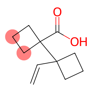 1-(1-ethenylcyclobutyl)cyclobutane-1-carboxylic acid