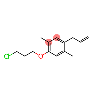 1-(3-Chloropropoxy)-2,5-dimethyl-4-prop-2-enylbenzene