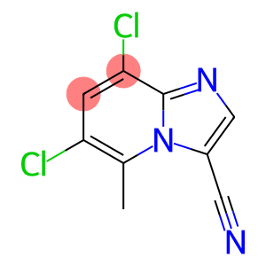 6,8-dichloro-5-methylimidazo[1,2-a]pyridine-3-carbonitrile