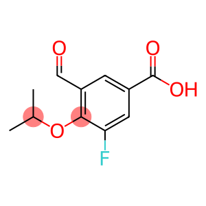 3-Fluoro-5-formyl-4-isopropoxybenzoic acid