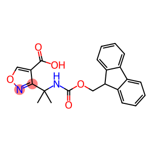 3-[2-(9H-Fluoren-9-ylmethoxycarbonylamino)propan-2-yl]-1,2-oxazole-4-carboxylic acid