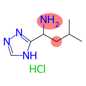 1H-1,2,4-Triazole-5-methanamine, α-(2-methylpropyl)-, hydrochloride (1:2)