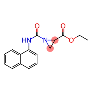 1-(1-Naphtylcarbamoyl)-2-aziridinecarboxylic acid ethyl ester