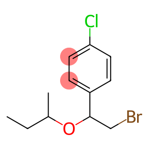 1-(2-溴-1-(仲丁氧基)乙基)-4-氯苯