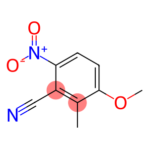 Benzonitrile, 3-methoxy-2-methyl-6-nitro-