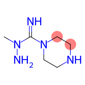 1-Piperazinecarboximidicacid,1-methylhydrazide(9CI)