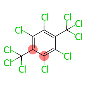 Benzene, 1,2,4,5-tetrachloro-3,6-bis(trichloromethyl)-