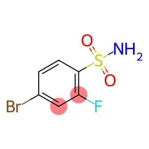 4-溴-2-氟苯磺酰胺