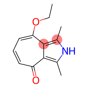 Cyclohepta[c]pyrrol-4(2H)-one, 8-ethoxy-1,3-dimethyl-