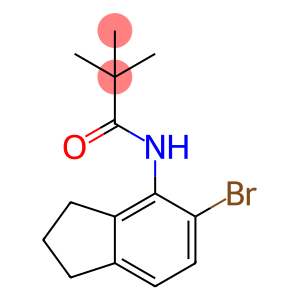 N-(5-溴-2,3-二氢-1H-茚-4-基)新戊酰胺