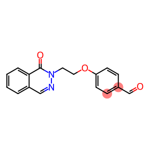 4-[2-[1-oxo-1,2-dihydrophthalazin-2-yl]ethoxy]benzaldehyde