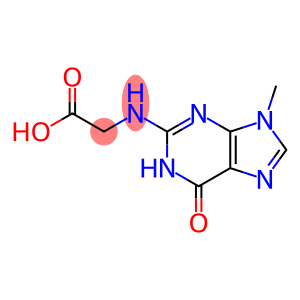 Glycine,  N-(6,9-dihydro-9-methyl-6-oxo-1H-purin-2-yl)-