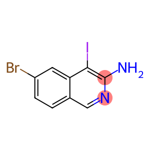 6-Bromo-4-iodoisoquinolin-3-amine