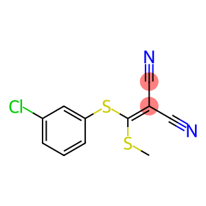 2-[(3-氯苯基硫代)(甲基硫代)亚甲基]-丙二腈