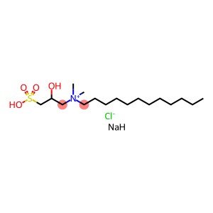 1-Dodecanaminium, N-(2-hydroxy-3-sulfopropyl)-N,N-dimethyl-, chloride, sodium salt (1:1:1)