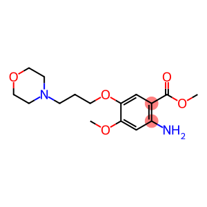 Methyl 2-amino-4-methoxy-5-(3-morpholinopropoxy)benzoate