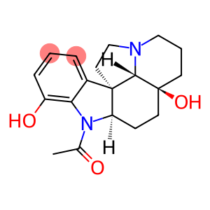 20,21-Dinoraspidospermidine-5,17-diol, 1-acetyl- (9CI)