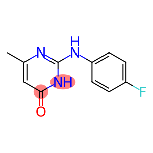 4(3H)-Pyrimidinone, 2-[(4-fluorophenyl)amino]-6-methyl-