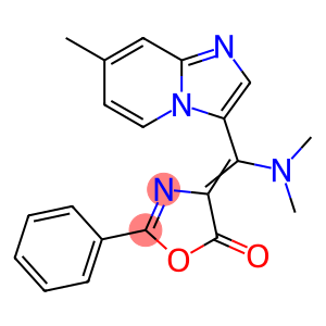 (4Z)-4-[(dimethylamino)({7-methylimidazo[1,2-a]pyridin-3-yl})methylidene]-2-phenyl-4,5-dihydro-1,3-oxazol-5-one