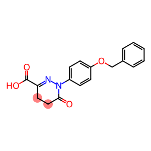 6-Oxo-1-(4-phenylmethoxyphenyl)-4,5-dihydropyridazine-3-carboxylic acid