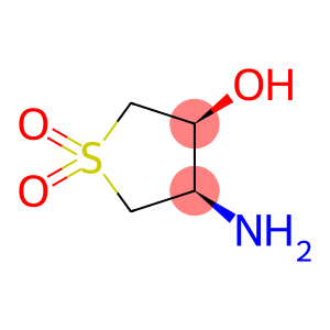 Thiophene-3-ol, 4-aminotetrahydro-, 1,1-dioxide, (3S,4R)- (9CI)