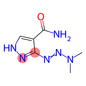 1H-Pyrazole-4-carboxamide, 3-(3,3-dimethyl-1-triazenyl)-