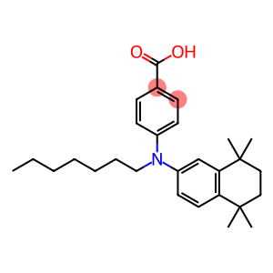 4-[N-n-Heptyl-N-(5,6,7,8-tetrahydro-5,5,8,8-tetraMethylnaphthalene-2-yl)aMino]benzoic acid