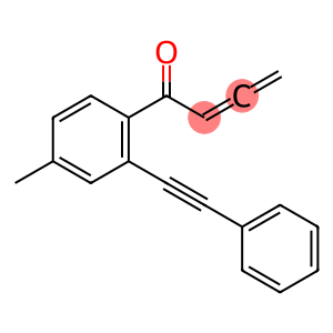 1-[4-Methyl-2-(2-phenylethynyl)phenyl]-2,3-butadien-1-one