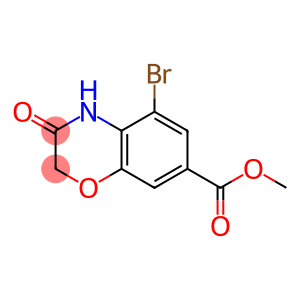 2H-1,4-Benzoxazine-7-carboxylic acid, 5-bromo-3,4-dihydro-3-oxo-, methyl ester